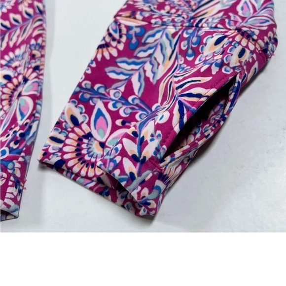 Tommy Bahama Golf Tennis 1/4 Zip Jacket Pullover Size Small Pink - Picture 4 of 9